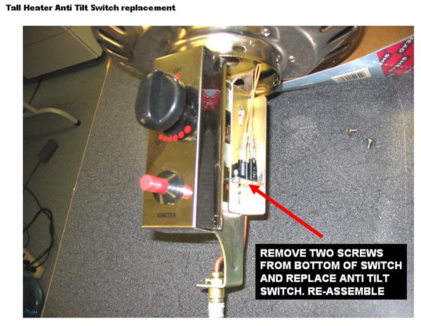 Troubleshooting Az Patio Heaters And Replacement Parts