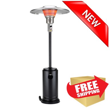 AZ Patio Heaters Commercial Patio Heater in Black