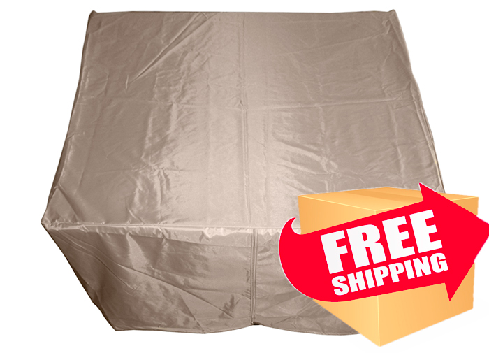 Fire Pit Cover | Hiland Heavy Duty Waterproof Square 