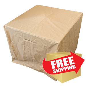 Fire Pit Cover | Conventional Hiland Heavy Duty Waterproof Propane 