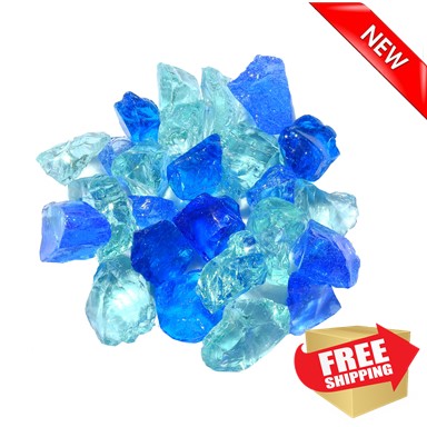 AZ Patio Heaters 30-50mm Landscape Recycled Glass in Bahama Blend