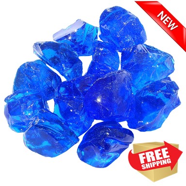 AZ Patio Heaters 50-100mm Landscape Recycled Glass in Turquoise