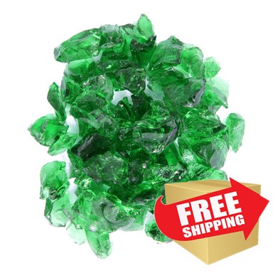 Recycled Fire Glass - Green