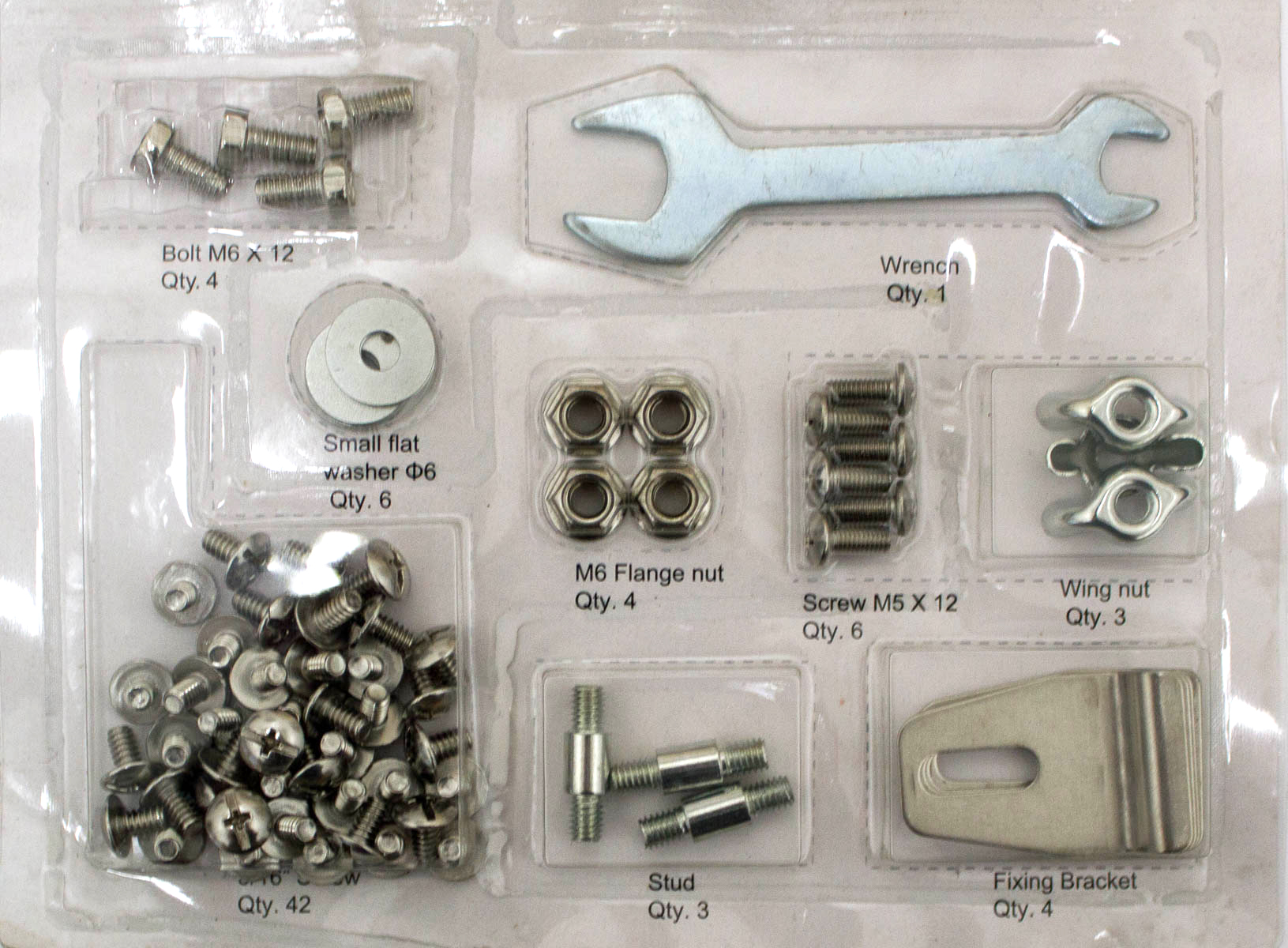 Master Bolt Set for Square Glass Tube Patio Heater GS Models