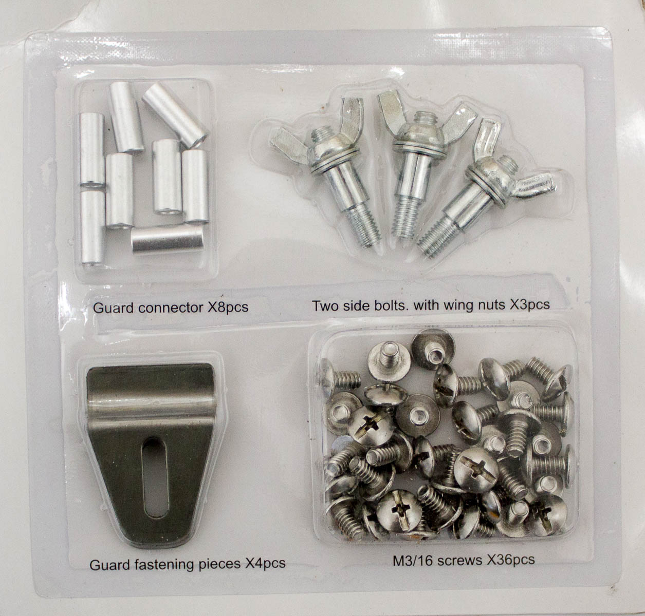 Master Bolt Set for Square Glass Tube Patio Heater WL Models Glass