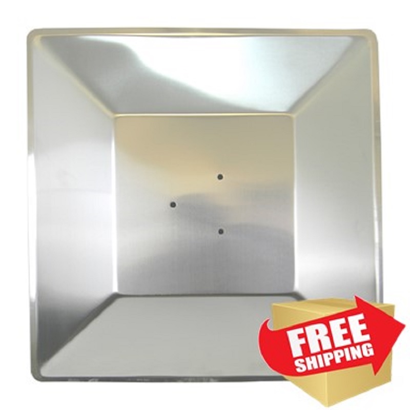 Hiland Square Glass Tube Heat Shield