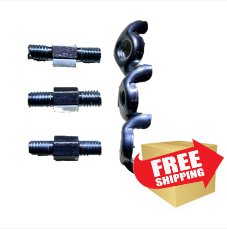 Hiland Tall Patio Heater Replacement Studs And Wingnuts