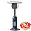 Outdoor Tabletop Patio Heater - Hammered Silver Finish Outdoor Tabletop Patio Heater - Hammered Silver Finish