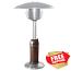Outdoor Tabletop Patio Heater - Hammered Bronze & Stainless Steel Finish