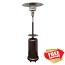 87" Tall Outdoor Patio Heater with Table- Hammered Bronze 87" Tall Outdoor Patio Heater with Table- Hammered Bronze