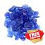 Recycled Fire Glass - Ocean Blue Recycled Fire Glass - Ocean Blue