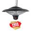 Electric Gazebo Patio Heater in Black Electric Gazebo Patio Heater in Black