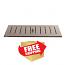 Slatted Rectangular Fire Pit Lid