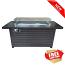 AZ Patio Heaters Outdoor Rectangle Fire Pit in Hammered Bronze with Wind screen