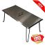 Heat Warden Rectangle Fire Pit Heat Deflector in Stainless Steel