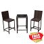 Chocolate Bistro Set Chocolate Bistro Set