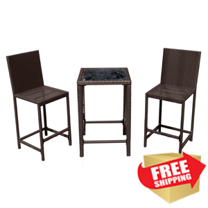 Chocolate Bistro Set Chocolate Bistro Set