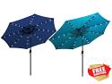 AZ Patio Heaters Solar Market Umbrella with LED Lights *Base Optional AZ Patio Heaters Solar Market Umbrella with LED Lights *Base Optional
