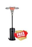 AZ Patio Heaters Commercial Patio Heater in Black