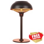 Indoor/Outdoor Tabletop Domed Electric Heater
