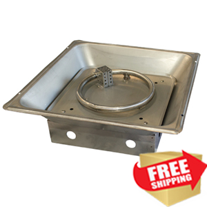 Plug & Play Natural Gas Fire Pit Burner (Ready to use) Plug & Play Natural Gas Fire Pit Burner (Ready to use)