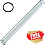 5 in. Diameter x 49.5 in. Tall Glass Tube Replacement 5 in. Diameter x 49.5 in. Tall Glass Tube Replacement