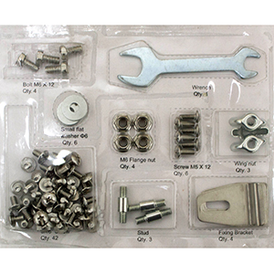 Master Bolt Set for Square Glass Tube Patio Heater GS Models Master Bolt Set for Square Glass Tube Patio Heater GS Models