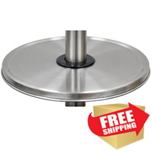 Hiland Pressed Metal Table - Bronze, Silver, or Stainless Steel Hiland Pressed Metal Table - Bronze, Silver, or Stainless Steel