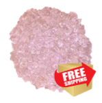 Recycled Fire Glass - Rose Pink